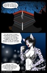 2012 anthro bikini clothed clothing comic dialogue english_text felid female fighting_ring hi_res kickboxing leopard leopard_spots mammal pantherine referee saillestraife skimpy snow_leopard spots swimwear tail text tight_clothing two-piece_swimsuit