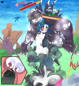 anthro blush bodily_fluids bound clothing competition cum cum_in_uterus cum_in_vagina cum_inside duo female female_penetrated flat_chested forced gameplay_mechanics genital_fluids genitals green_eyes gui health_bar hud internal loli male male/female male_penetrating male_penetrating_female nipples nude open_mouth outside panties penetration pink_nose rape restrained sex sexual_competition sexual_fight shaking spread_legs spreading suspension tentacles underwear uterus vaginal vaginal_penetration vulva weapon young young_anthro young_female roadiesky blizzard_entertainment warcraft nuwa_nightstone bear mammal monster pandaren hi_res