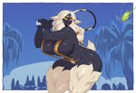 5_fingers anthro ball big_breasts bikini blush blush_lines bodily_fluids border breasts clothed clothed_anthro clothed_female clothing crowd curvy_figure day eyebrows female female_anthro fingers front_view fur gold_bikini grey_body group hair holding_object holding_racket holding_tennis_racket huge_breasts motion_lines navel navel_piercing one-piece_swimsuit outside palm_tree piercing plant pubes side_boob skimpy sky sling_bikini smile sport sweat sweaty_arms sweaty_body sweaty_breasts sweaty_legs sweaty_thighs swimwear tail tennis tennis_ball tennis_racket thick_thighs three-quarter_view tree two-piece_swimsuit white_border white_eyebrows white_hair white_pubes white_tail wool_(fur) wool_hair yellow_eyes nanokindred golden_week background_character reinette bovid caprine mammal sheep 2025 digital_drawing_(artwork) digital_media_(artwork) hi_res portrait three-quarter_portrait