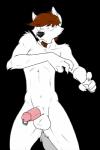 balls beard black_nose brown_hair canine dragondrawer facial_hair fur genital_piercing hair male mammal nude penis penis_piercing piercing solo white_fur wolf
Rating: Explicit
Score: 8
User: Hardstyle_Chris
Date: March 30, 2014