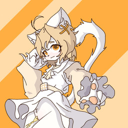 anthro bodily_fluids bottomwear clothed clothing embarrassed female genital_fluids panties peeing posed raised_bottomwear raised_clothing raised_skirt skirt smile solo standing standing_pee underwear urine watersports white_body yellow_eyes young cassis felid feline felis mammal 1:1