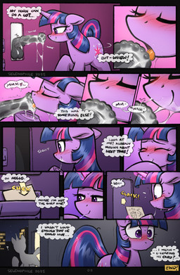 animal_genitalia animal_penis balls bodily_fluids cum cutie_mark equine_genitalia equine_penis eyelashes eyes_closed female feral genital_fluids genitals horn licking_tip male oral penis purple_body purple_eyes smile sucking_tip text selenophile friendship_is_magic hasbro my_little_pony mythology shining_armor_(mlp) twilight_sparkle_(mlp) equid equine mammal mythological_creature mythological_equine unicorn absurd_res comic digital_media_(artwork) english_text hi_res accidental_incest_(lore) brother_(lore) brother_and_sister_(lore) incest_(lore) sibling_(lore) sister_(lore)