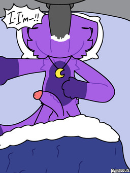 anthro bodily_fluids cum cum_in_mouth cum_inside deep_throat duo genital_fluids male male/male moon neck_bulge oral oral_penetration penetration purple_body sex sleep_sex sleeping rubbersplitz mob_entertainment nightmare_critters poppy_playtime smiling_critters catnap_(poppy_playtime) touille_(poppy_playtime) felid feline mammal murid murine rat rodent 3:4 absurd_res hi_res