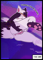 andromorph anthro anus belly big_belly big_clitoris black_hair blush bodily_fluids claws clitoris dripping egg egg_from_pussy erect_clitoris finger_claws genital_fluids genitals glistening glistening_eyes glistening_genitalia glistening_nipples hair humanoid_hands humanoid_vulva intersex leaking mastectomy_scar nipples nude oviposition pattern_background plantigrade pregnant pregnant_andromorph pregnant_anthro pregnant_intersex presenting_vulva pussy_juice_leaking scar simple_background small_comic spreading straight_hair tail text thick_thighs vaginal vaginal_fluid_drip vaginal_fluids vertical_layout visibly_trans vulva white_body yellow_eyes yellow_sclera conditional_dnp frootbytes felid feline mammal 2025 animated colored comic digital_media_(artwork) english_text no_sound shaded short_playtime signature watermark webm