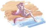 anthro anthrofied beach breasts female genitals nipples nude pokemorph pussy seaside solo barbearian nintendo pokemon diva_(velociripper) cinccino generation_5_pokemon pokemon_(species) absurd_res hi_res