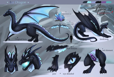 animal_genitalia black_body black_claws black_tail black_wings blue_body blue_eyes blue_tail blue_wings claws feral genital_slit genitals male penis pupils purple_penis slit_pupils solo tail text wings zizu_furry european_mythology mythology diamond_(diamond_of_aces) dragon mythological_creature mythological_scalie scalie western_dragon wyvern english_text