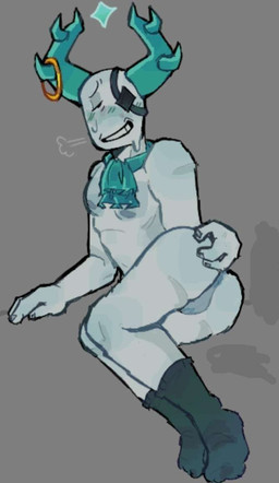 anus backsack bald balls blush bodily_fluids breath butt clothing cravat eye_patch eyebrows eyewear fingernails footwear genitals grin grinning_at_viewer hand_on_butt horn horn_jewelry horn_ring humanoid_hands jewelry male nails nipples presenting presenting_anus presenting_hindquarters ring_(jewelry) skinny_male smile smiling_at_viewer socks solo sweat unknown_artist phighting roblox medkit_(phighting) demon humanoid inphernal robloxian