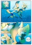 anal anthro anthro_on_anthro anus biped blonde_hair blue_eyes butt clothed clothing dialogue duo female genitals hair intraspecies male male/female male_rimming_female oral profanity rimming sex tail text thought_bubble tongue tongue_out underwater underwater_sex vulva water young young_anthro young_female young_male young_on_young galo tammy_(tycloud) tycloud canid canine fox mammal absurd_res comic english_text hi_res cousins_(lore) incest_(lore)