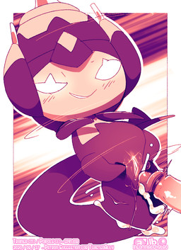 bodily_fluids cum disembodied_penis duo female feral genital_fluids genitals hot_dogging humanoid_genitalia humanoid_penis male male/female outercourse penis pose sex size_difference trainer vulva conditional_dnp insomniacovrlrd nintendo pokemon generation_7_pokemon humanoid poipole pokemon_(species) ultra_beast pinup