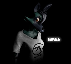 anthro biped black_background blue_body blue_hair breasts brown_eyes bruh clothed clothing collarbone female fully_clothed glistening glistening_body glowing green_body hair looking_at_viewer machine medium_breasts shirt short_hair simple_background solo text topwear white_clothing white_shirt white_text white_topwear zelyonka disembowell_(modeler) red-eye_(modeler) aphex_twin five_nights_at_freddy's scottgames fan_character sofy_lauren_foxlott animatronic canid canine fox mammal robot robot_anthro 2026 3d_(artwork) digital_media_(artwork) english_text half-length_portrait hi_res portrait source_filmmaker_(artwork)