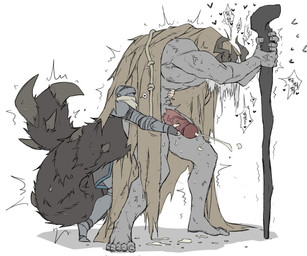 ambiguous_gender anal anal_orgasm anthro armor bodily_fluids cum duo ejaculation erection genital_fluids genitals hands-free heart_symbol horn humanoid_genitalia humanoid_penis knight larger_anthro larger_male larger_sub male male/male male_penetrated male_penetrating male_penetrating_male muscular muscular_humanoid muscular_male orgasm penetration penis power_bottom sex size_difference smaller_ambiguous smaller_human staff submissive warrior wdp66281167 elden_ring fromsoftware margit_the_fell tarnished_(elden_ring) horned_humanoid human humanoid mammal omen_(elden_ring) hi_res
