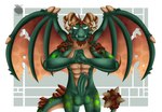 abs angry annoyed anthro balls claws cracking_knuckles erection genitals green_body green_scales horn male penis scales solo tail wings thescorchingdragon activision european_mythology mythology spyro_the_dragon the_legend_of_spyro terrador dragon mythological_creature mythological_scalie scalie western_dragon absurd_res hi_res