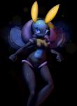 anthro anthrofied biped blush breasts female fist genitals insect_wings looking_away looking_up navel nipples pokemorph pussy solo standing tongue wings elpatrixf nintendo pokemon generation_3_pokemon illumise pokemon_(species) 2014 hi_res