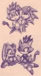 blaze_the_cat boots cat cream_the_rabbit feline flower hedgehog lagomorph looking_at_viewer mammal monochrome one_eye_closed rabbit sega sketch smile sonic_(series) sonic_the_hedgehog traditional_artwork wink
Rating: Safe
Score: 0
User: RadDudesman
Date: March 30, 2014