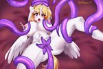 anthro areola bodily_fluids breasts erect_nipples female hair horn lactating navel nipples nude penetration sex solo spread_legs spreading tentacle_sex tentacles vaginal vaginal_penetration white_body wings kaikururu friendship_is_magic hasbro my_little_pony mythology star_nai equid equine horse mammal mythological_creature mythological_equine pony winged_unicorn 3:2 hi_res