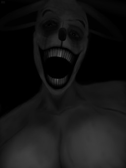 anthro big_breasts breasts bruised creepy creepy_face creepy_smile cursed female horror_(theme) huge_breasts human_teeth looking_at_viewer markings nightmare_fuel pointy_ears sagging_breasts scary smile smiling_at_viewer solo spots spotted_body teeth uncanny_valley uneven_eyes m4n the_deer_(m4n) deer mammal monster 3:4 hi_res monochrome