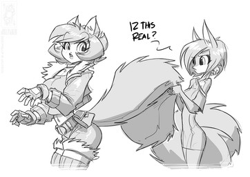 5_fingers absolute_territory anthro asking asking_another biped bottomwear clothed clothed_anthro clothed_female clothed_humanoid clothing dialogue duo eyebrow_through_hair eyebrows eyelashes female fingerless_gloves fingers fluffy fluffy_tail fully_clothed fully_clothed_anthro fully_clothed_female fully_clothed_humanoid fur fur_lined_bottomwear fur_lined_clothing fur_lined_jacket fur_lined_shorts fur_trim_(clothing) fur_trim_jacket gloves hair handwear holding_another's_tail holding_tail jacket looking_at_another looking_back midriff official_alternate_costume open_clothing open_jacket open_topwear shorts simple_background speech_marker squirrel_tail tail text topwear translucent translucent_hair unimpressed conditional_dnp jollyjack marvel marvel_rivals sequential_art scarlet_(sequential_art) squirrel_girl_(marvel) animal_humanoid humanoid mammal mammal_humanoid rodent rodent_humanoid sciurid sciurid_humanoid tree_squirrel tree_squirrel_humanoid 2025 digital_media_(artwork) english_text greyscale monochrome