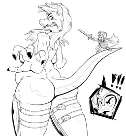 angry anthro armor belly big_belly big_breasts big_butt breasts butt claws dawmino duo female hair helmet horn huge_butt nude overweight plain_background reptile rodent scalie standing thick_thighs thighs wide_hips
Rating: Questionable
Score: 6
User: Anon1337fox
Date: March 23, 2014