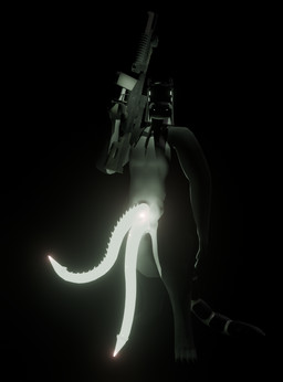 2_penises anthro big_penis genitals glowing glowing_eyes glowing_genitalia glowing_penis green_eyes green_penis grenade_launcher grey_body grey_scales gun holding_gun holding_object holding_ranged_weapon holding_weapon huge_penis hyper hyper_genitalia hyper_penis m203 machine male multi_genitalia multi_penis penile_spines penis prehensile_penis ranged_weapon scales solo weapon uhc_901 uhc_901_(character) android robot synth_(vader-san) 3d_(artwork) blender_(artwork) digital_media_(artwork)