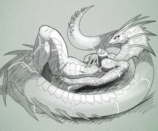 big_breasts black_sclera breasts clitoris cybernetics female forked_tongue genitals machine navel nipples non-mammal_breasts non-mammal_navel non-mammal_nipples non-mammal_vulva nude nude_female reptile_tail science_fiction snake_hood spread_legs spreading tail tongue tongue_out unusual_anatomy unusual_tail vulva tattorack cyborg reptile scalie snake 6:5 absurd_res digital_media_(artwork) hi_res krita_(artwork)