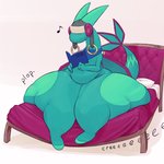 1:1 anthro anthrofied bed bedroom big_butt bottom_heavy butt clothing comfortable comfy derfisch digital_media_(artwork) dragon english_text fan_character flygon furniture generation_3_pokemon hat headgear headwear hi_res huge_butt huge_hips huge_thighs hyper hyper_butt hyper_hips hyper_thighs len_(focus) magazine male mythological_creature mythological_scalie mythology nintendo on_bed pokemon pokemon_(species) pokemorph scalie sitting sitting_on_bed solo tail text thick_thighs ushanka wide_hips