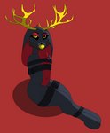 ambiguous_gender anthro ball_gag bdsm bondage bound gag princess rope royalty solo submissive submissive_ambiguous submissive_anthro mystalker deer mammal new_world_deer reindeer absurd_res hi_res