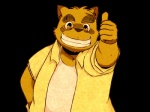 alpha_channel chubby clothing eyebrows eyewear flamingbravery glasses kounosuke male morenatsu plain_background shirt solo tank_top tanuki thumbs_up transparent_background
Rating: Safe
Score: 4
User: terminal11
Date: December 29, 2013