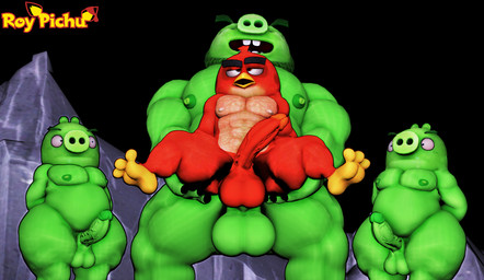 anal anal_penetration anthro balls beak beard bedroom_eyes big_balls big_butt big_penis black_eyes brown_body brown_eyes brown_feathers butt carrying_another erection eyes_closed facial_hair feathers front_view full_nelson genitals glans green_beard green_body green_ears green_facial_hair green_nipples green_nose green_skin grey_nipples group hair half-closed_eyes hand_on_butt hands_behind_back holding_another huge_balls humanoid_genitalia humanoid_penis looking_at_another looking_pleasured male male/male male_penetrated male_penetrating male_penetrating_male multicolored_body multicolored_feathers muscular muscular_anthro muscular_male narrowed_eyes nipples nude penetration penile penile_penetration penis penis_in_ass red_body red_feather_hair red_feathers red_hair seductive sex size_difference standing teeth text thick_thighs two_tone_body two_tone_feathers vein veiny_penis yellow_beak roythepichu hiroshisan_(modeler) kabalmystic_(modeler) angry_birds rovio_entertainment sega the_angry_birds_movie king_leonard_mudbeard red_(angry_birds) avian bird cardinal_(bird) domestic_pig mammal oscine passerine pig_(angry_birds) suid suine sus_(pig) 3d_(artwork) artist_name digital_media_(artwork) hi_res source_filmmaker_(artwork)
