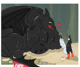 anthro balls big_balls big_penis duo erection genitals huge_balls huge_penis hyper hyper_balls hyper_genitalia hyper_penis male male/male nipples nude open_mouth penis size_difference magikarpii dreamworks european_mythology how_to_train_your_dragon mythology toothless alcid avian bird dragon fury_(httyd) lari mythological_creature mythological_scalie night_fury puffin scalie western_dragon absurd_res adobe_photoshop_(artwork) digital_media_(artwork) hi_res