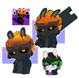 amethyst_(gem) anthro bent_arm black_body black_clothing black_ear_piercing black_eyebrows black_fur black_hair black_jacket black_sclera black_shirt black_topwear blue_eyes bodily_fluids clothed clothed_anthro clothed_female clothing duo ear_piercing eyebrows eyelashes female fur gem green_eyebrows green_hair grey_inner_ear hair half-closed_eyes holding_melee_weapon holding_object holding_sword holding_weapon jacket light long_ears looking_at_another melee_weapon mitten_hands multicolored_hair narrowed_eyes nervous nervous_sweat noseless open_clothing open_jacket open_topwear orange_eyes piercing pipe purple_clothing purple_ear_piercing purple_eyelids purple_shirt purple_topwear rectangle right-handed screencap shirt short_hair simple_background smile smiling_at_viewer spiky_hair sweat sword sword_on_shoulder tan_inner_ear thick_eyebrows topwear torn_clothing torn_shirt torn_topwear two_tone_hair weapon weapon_on_shoulder white_body white_fur peypey_mei1925 mario_plus_rabbids_sparks_of_hope nintendo raving_rabbids rayman_(series) ubisoft darkmess_edge edge_(mario_plus_rabbids) hybrid lagomorph mammal rabbid shadow_creature 2025 crossover digital_drawing_(artwork) digital_media_(artwork) english_description lighting multiple_images reference_image