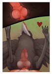 2017 absurd_res alternate_version_at_source ambiguous_gender ambiguous_on_anthro ambiguous_penetrated animal_genitalia anthro anthro_on_feral anthro_penetrating anthro_penetrating_feral avian beak bestiality big_dom_small_sub biped bird border canid canine cloaca cloacal cloacal_knotting cloacal_penetration close-up comic corvid corvus_(genus) crow dominant dominant_male duo erection eyes_closed feral feral_penetrated fox gender_symbol genitals heart_symbol hi_res internal knot knot_root knotting lizardlars looking_pleasured lying male male/ambiguous male/male_symbol male_(lore) male_on_feral male_penetrating male_penetrating_ambiguous male_symbol mammal on_back on_top oscine passerine penetration penis sex sexuality_symbol size_difference stated_homosexuality stated_sexuality symbol vein veiny_knot white_border