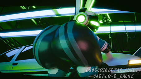 anthro big_butt butt butt_focus butt_jiggle car clothed clothing female glowing glowing_eyes huge_butt hyper hyper_butt jiggling looking_at_viewer looking_back machine screen screen_face short_stack smile smiling_at_viewer solo twerking vehicle wobbling asscaster asscaster_(modeler) blender_cycles project_turboblast toyota tempo_(project_turboblast) lagomorph leporid mammal rabbit robot robot_anthro 16:9 3d_(artwork) 3d_animation animated digital_media_(artwork) hi_res short_playtime sound webm widescreen