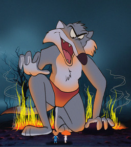 3_toes 4_fingers after_growth anthro arm_support barefoot belly bent_legs black_eyes black_nose boulder brown_tail_tip cheek_tuft chest_tuft clothed clothed_anthro clothed_female clothed_male clothing cloud cloudy_sky crouching darkness devious devious_grin dipstick_tail evil_grin facial_tuft fangs feet female fingers fire forest forest_background fully_clothed fully_clothed_anthro fully_clothed_female fully_clothed_male fur grey_body grey_fur group hair hand_on_rock head_tuft hell hell_fire hole_(pit) humanoid_hands knee_up light looking_down looking_down_at_another macro macro_focus male markings micro mischievous mischievous_smile mostly_nude mostly_nude_anthro mostly_nude_male multicolored_body multicolored_fur nature nature_background night open_mouth orange_hair outside paws pecs plant plantigrade pose raised_heel red_clothing red_underwear rock shadow sky slim slim_anthro smile smiling_at_another smoke solo_focus standing standing_on_toes tail tail_markings tan_body tan_fur teeth tiptoes toes toony topless topless_anthro topless_male tree trio tuft two_tone_body two_tone_feet two_tone_fur two_tone_hands underwear underwear_only wrinkles yellow_sclera fairytalesartist nelvana the_devil_and_daniel_mouse daniel_mouse jan_mouse weez_weezel demon mammal mouse murid murine mustelid musteline rodent true_musteline weasel 2025 absurd_res colored digital_drawing_(artwork) digital_media_(artwork) flat_colors hi_res lighting pinup sketch