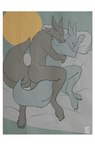 after_sex after_transformation anthro border cuddling duo male male/male moon paws pillow sleeping white_border circumjacentity mythology canid canine canis mammal mythological_canine mythological_creature were werecanid werecanine werewolf wolf comic flat_colors hi_res