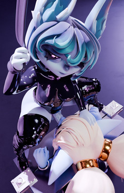 arms_tied bdsm big_breasts blindfold blonde_hair blue_body blue_hair blue_skin bodily_fluids bondage boots bound breasts clothing cum cum_in_mouth cum_inside cum_on_penis dominant dominant_gynomorph dominant_intersex duo face_fucking footwear gag genital_fluids genitals gloves grabbing_head gynomorph gynomorph/gynomorph hair halter handwear harness_gag harness_ring_gag intersex intersex/intersex irrumatio latex latex_boots latex_clothing latex_footwear latex_gloves latex_handwear latex_skinsuit latex_topwear oral penile penis penis_in_mouth pointy_ears restraints ring_gag sex shoes shortstack skinsuit stocks submissive submissive_gynomorph submissive_intersex tight_clothing topwear futadolly tyviania_(modeler) league_of_legends riot_games tencent poppy_(lol) vex_(lol) humanoid yordle 3d_(artwork) digital_media_(artwork) hi_res