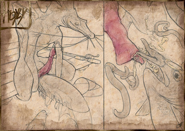 ambiguous_feral ambiguous_gender animal_genitalia animal_penis anthro aroused big_penis big_tail biped bodily_fluids close-up cum duo ejaculation erection feral fin fish_tail front_view genital_fluids genital_slit genitals gills infestation logo long_penis long_tail looking_pleasured low-angle_view male male/ambiguous male_anthro multicolored_penis nubbed_penis nude oral outside parasite penis pink_penis public public_nudity purple_penis ribbed_penis ridged_penis simple_background sitting skinny skinny_anthro skinny_male smile spread_legs spreading tail tail_fin tall text textured_background three-quarter_view two_tone_penis underwater urethra_worm urethral urethral_bulge water worm_infestation hdyly aquatic fish worm 2025 artist_logo artist_name character_request digital_drawing_(artwork) digital_media_(artwork) flat_colors hi_res signature male_(lore)