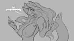 anthro areola big_breasts breasts dialogue female hair jojo_quote long_hair looking_at_viewer nipples nude solo talking_to_viewer text watsup jojo's_bizarre_adventure menacing_approach cheese_quesadilla domestic_cat felid feline felis mammal 16:9 digital_drawing_(artwork) digital_media_(artwork) english_text meme monochrome widescreen