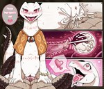 4_fingers abs ahegao albino animal_genitalia anthro anthro_on_anthro anthro_penetrated anthro_penetrating anthro_penetrating_anthro anus arm_markings bangle beaded_jewelry beaded_necklace beads belly belly_markings big_tail biped blush blushing_profusely bodily_fluids breath brown_body brown_scales canon_couple cape cape_only capelet claws clitoris clothing countershade_legs countershade_scales countershade_tail countershade_torso countershading cowgirl_position cum cum_in_pussy cum_in_uterus cum_inside cutaway cute_fangs detailed_background dialogue drooling duo egg ejaculation emoticon entwined_tails erection eyelashes faceless_character faceless_male fallopian_tubes fangs female female_on_top female_penetrated finger_claws fingers first_person_view flat_chested from_front_position genital_fluids genital_slit genitals glans heart_eyes heart_symbol humanoid_hands husband_and_wife impregnation_request inside internal internal_vaginal jewelry knot leg_markings light long_neck long_tail looking_at_viewer looking_pleasured love male male/female male_on_bottom male_penetrating male_penetrating_female male_pov markings married_couple monotone_body mostly_nude motion_lines muscular muscular_anthro muscular_male narrowed_eyes neck_markings necklace non-mammal_pussy nude on_bottom on_top orange_cape orange_clothing orange_markings orgasm pattern_cape pattern_clothing penetrating_pov penetration penile penile_penetration penis penis_in_pussy pink_anus pink_clitoris pink_glans pink_penis pink_pussy pink_tongue plump_labia pupils pussy pussy_juice_on_penis red_eyes romantic romantic_couple saliva scales seductive sex shaking slit_pupils smile smiling_at_viewer snout speech_bubble straddling sweat tail tail_coil tail_markings tan_body tan_countershading tan_scales tapering_penis tapering_tail teeth text thick_tail thigh_markings tongue tongue_out trembling tribal tribal_markings uterus vaginal vaginal_fluids vaginal_penetration white_body white_claws wide_hips vavacung overlord_(series) crusch_lulu zaryusu_shasha lizard lizardman lizardman_(overlord) reptile scalie cel_shading english_text hi_res lighting shaded