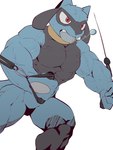 abs anthro biceps bodily_fluids everstone exercise male muscular muscular_male pecs solo sweat vein veiny_muscles workout pitania4 nintendo pokemon generation_4_pokemon pokemon_(species) riolu hi_res