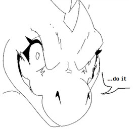 anthro dialogue glare glaring glaring_at_viewer looking_at_viewer male simple_background smile smiling_at_viewer solo text mukihyena halo_(series) microsoft xbox_game_studios kiggy alien kig-yar ruuhtian scalie black_and_white digital_drawing_(artwork) digital_media_(artwork) english_text headshot_portrait monochrome portrait