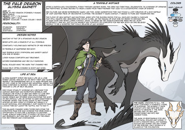 after_transformation black_body black_tail black_wings boots bottomwear breasts claws cloak clothed clothed_female clothed_human clothing color_swatch duo facial_markings female feral footwear front_view fully_clothed fully_clothed_female fully_clothed_human green_cloak green_clothing head_markings holding_object horn looking_at_viewer markings mask mask_(marking) overalls shoes species_transformation standing tail text toe_claws topwear transformation wings lizet mythology alyssa_(lizet) dragon human mammal mythological_creature mythological_scalie scalie 2025 artist_name character_name dated english_text model_sheet