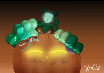 anthro blush blush_lines claws dominant dominant_anthro dominant_female domination/submission feet female foot_fetish foot_focus foot_play glowing glowing_eyes hair holidays horn jack-o'-lantern machine male male/male nails pawpads paws protogen_visor screen seductive simple_background size_difference smelly smelly_feet stomping teasing toes tongue tongue_out wiggle wrinkled_feet wrinkles anthony444333 halloween mammal protogen 2d_animation absurd_res animated digital_media_(artwork) frame_by_frame hi_res loop no_sound short_playtime webm