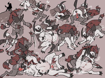 3_fingers 3_toes amniotic_fluid animal_genitalia animal_penis animal_vulva anthro anthro_on_feral anthro_penetrating anthro_penetrating_feral arm_wraps baby balls bestiality birth bodily_fluids butt canine_genitalia canine_penis canine_vulva claws cum cum_in_vagina cum_inside feet fellatio female female_feral female_on_anthro female_penetrated feral feral_penetrated finger_claws fingers fur genital_fluids genitals group group_sex hair knot knotted_penis live_birth male male/female male_anthro male_on_feral male_penetrating male_penetrating_female oral penetration penile penile_penetration penis penis_in_vagina pregnant pregnant_female pregnant_feral pregnant_sex sex sheath tackle teats threesome toe_claws toes tongue tongue_out trio vaginal vaginal_birth vaginal_penetration wraps young dirtyhorror nintendo pokemon absol generation_3_pokemon generation_5_pokemon generation_7_pokemon lycanroc midnight_lycanroc pokemon_(species) seviper zoroark zorua 4:3 hi_res father_(lore) father_and_child_(lore) mother_(lore) mother_and_child_(lore) parent_(lore) parent_and_child_(lore)