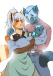 absurd_res ailurid anthro baby blue_body blue_fur brother_(lore) brother_and_sister_(lore) bunbunart daughter_(lore) family_photo father_(lore) father_and_child_(lore) father_and_daughter_(lore) father_and_son_(lore) felid female fur ghost_(hunterx90) group hi_res husband_and_wife hybrid male male/female mammal married_couple mother_(lore) mother_and_child_(lore) mother_and_daughter_(lore) mother_and_father_(lore) mother_and_son_(lore) nava_(hunterx90) neon_fur nomming pantherine parent_(lore) parent_and_child_(lore) parent_and_daughter_(lore) parent_and_son_(lore) pose red_panda sibling_(lore) sister_(lore) snow_leopard son_(lore) tired_eyes wrapped_up young