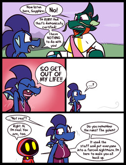 angry anthro big_breasts black_body blue_body blue_clothing blue_hood blue_robe blue_scales breasts cape claws clothing cross-popping_vein dialogue diamond_(gem) ellipsis fangs female finger_claws fist gem green_body green_hair green_scales group hair male motion_lines no_pupils pink_sash pupils purple_clothing purple_eyes purple_hair purple_pupils purple_shirt purple_topwear purple_tunic question_mark red_cape red_clothing red_hood red_robe robe scales sharp_teeth shirt teeth topwear trio tunic white_claws white_clothing white_robe wings yelling yellow_clothing yellow_eyes yellow_robe ultilix european_mythology mythology jade_shimmerscale_(ultilix) leo_the_magician ruby_(ultilix) dragon humanoid mythological_creature mythological_scalie scalie shadow_creature western_dragon comic hi_res daughter_(lore) father_(lore) father_and_child_(lore) father_and_daughter_(lore) parent_(lore) parent_and_child_(lore) parent_and_daughter_(lore)