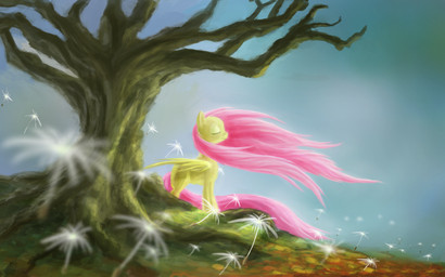 blonde_hair cloud eyes_closed feathered_wings feathers female feral flower grass hair long_hair outside pink_hair plant sky smile solo tree wind wings yellow_body yellow_feathers nelvakre friendship_is_magic hasbro my_little_pony mythology fluttershy_(mlp) equid equine mammal mythological_creature mythological_equine pegasus 16:10 hi_res widescreen