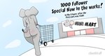 anthro big_butt big_ears building butt cloud female grey_body huge_butt nude rear_view shopping_cart sky solo tail tail_tuft text thick_thighs tuft wide_hips chunkiroll_(artist) loona_(chunkiroll) elephant elephantid mammal proboscidean english_text hi_res