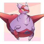 ambiguous_gender blush obese obese_ambiguous overweight overweight_ambiguous smile solo yellow_eyes ecru_(artist) nintendo pokemon generation_3_pokemon latias legendary_pokemon pokemon_(species) 1:1