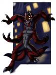 anthro fur multi_arm multi_eye multi_limb multifur red_body red_fur amonomega hex monster