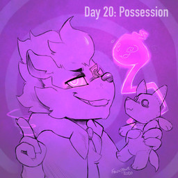 4_fingers abstract_background anthro anthrofied clothed clothing duo fingers fur hypnosis looking_at_viewer male mind_control plushie pokemorph possession puppet purple_background ringed_eyes simple_background spiral_background fauxpawe hypnovember nintendo pokemon arcanine generation_1_pokemon ghost pokemon_(species) spirit 1:1 2020 digital_drawing_(artwork) digital_media_(artwork) hi_res